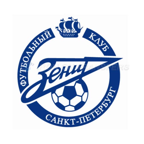 Zenit St.Petersburg Iron-on Stickers (Heat Transfers)NO.8535